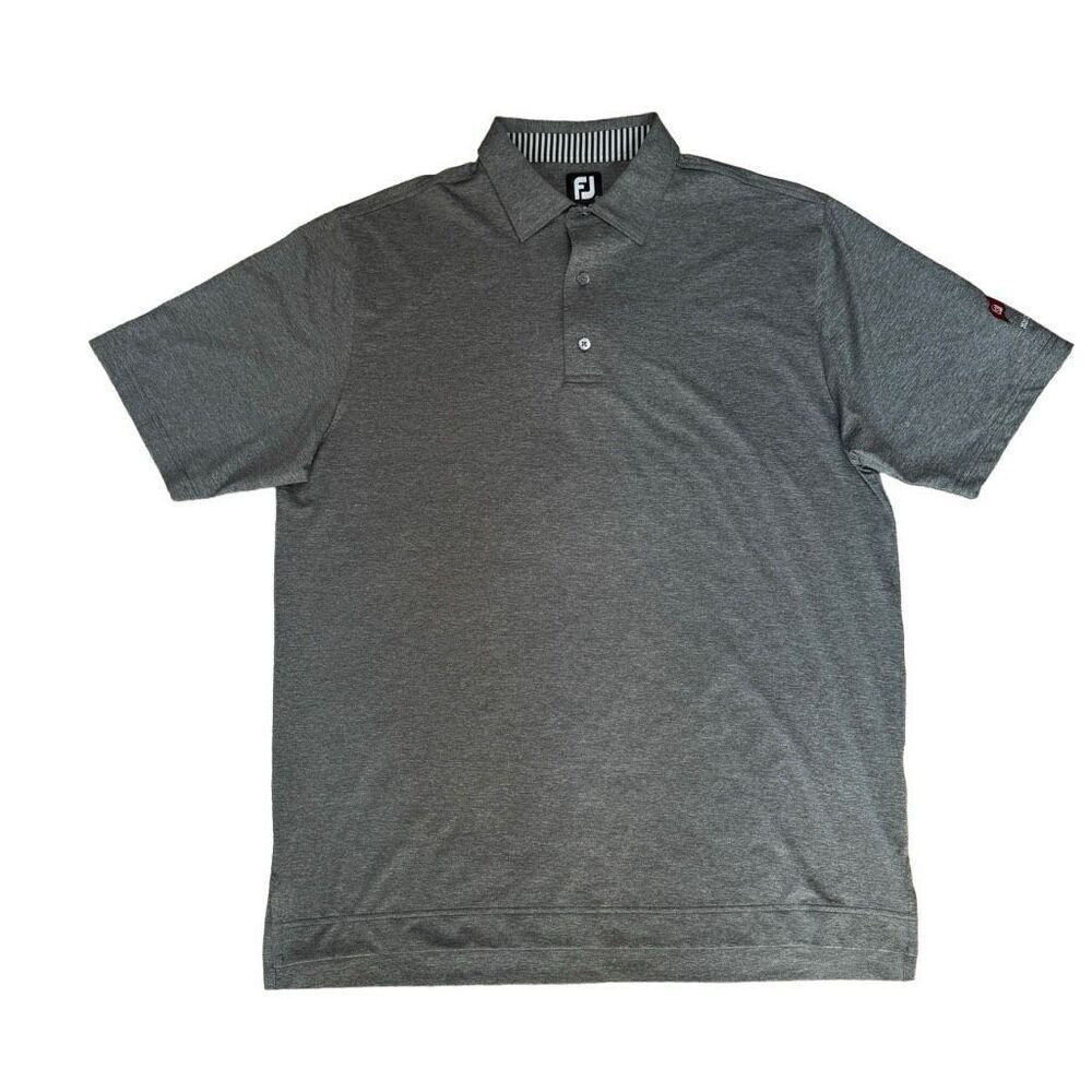 FootJoy Golf Polo Grey Men’s Size Large - Picture 1 of 6